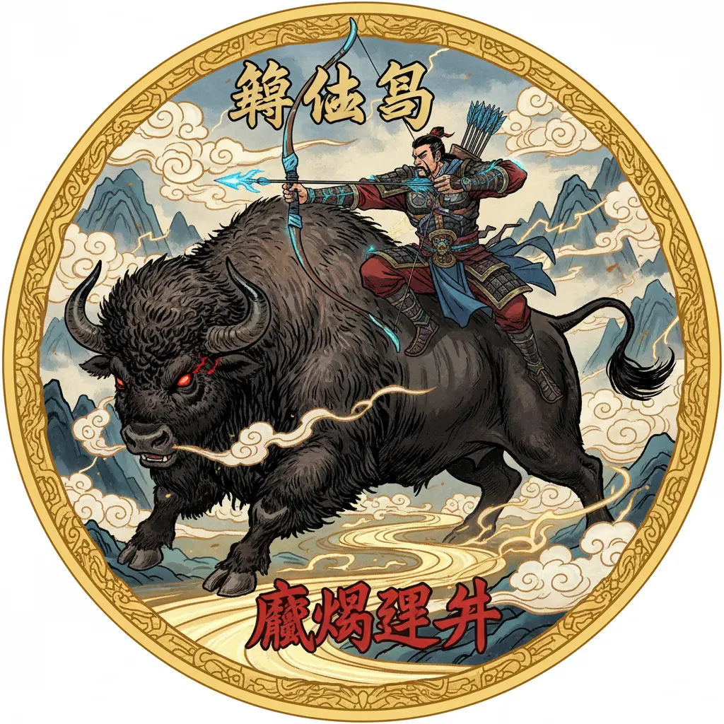 瘋狂野牛 - 複合弓