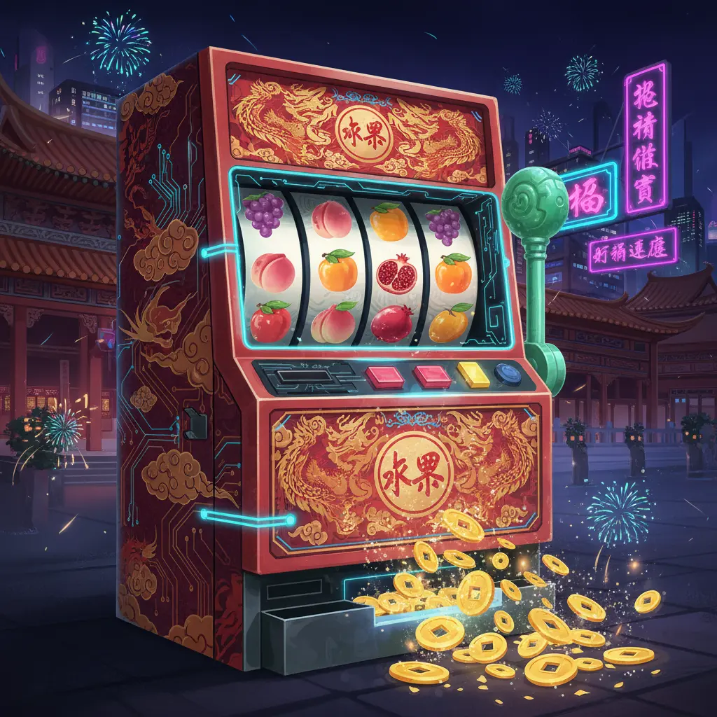 吃角子老虎 - 水果盤