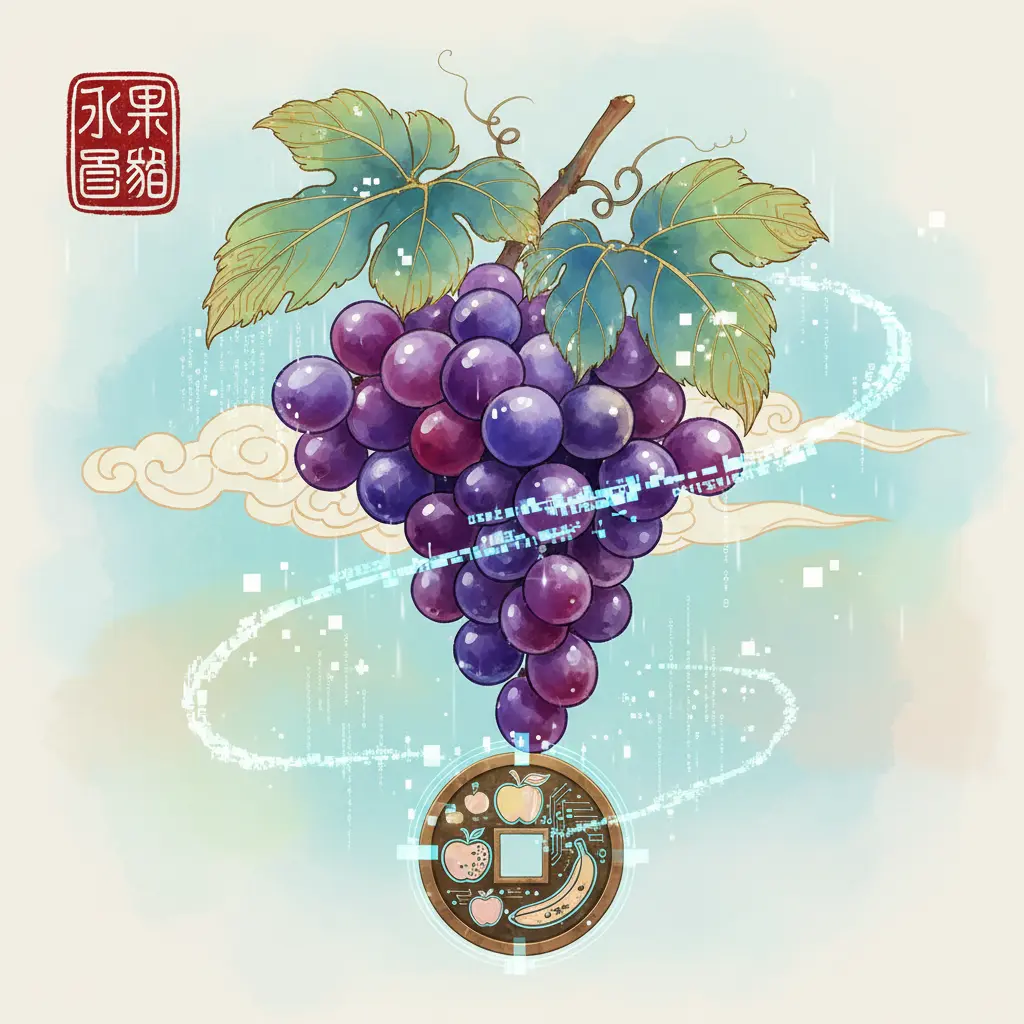 水果符號 - 葡萄