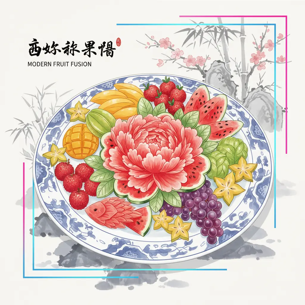 水果盤 - 西瓜水果盤