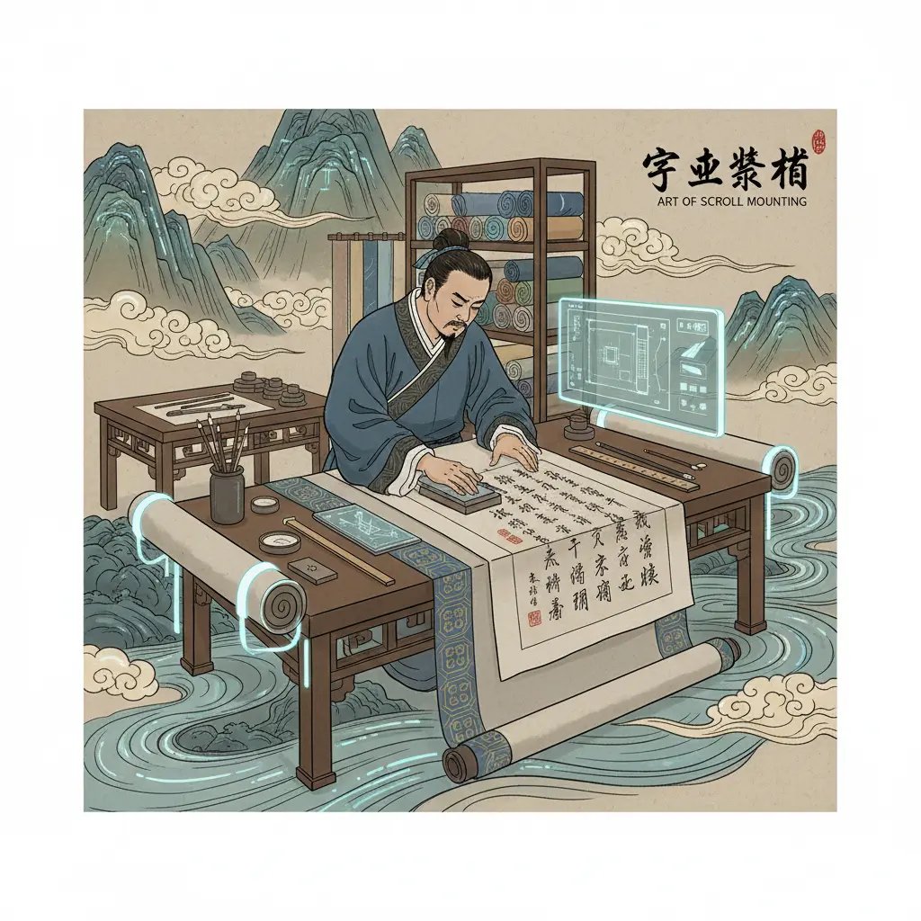 卷軸 - 字畫裝裱