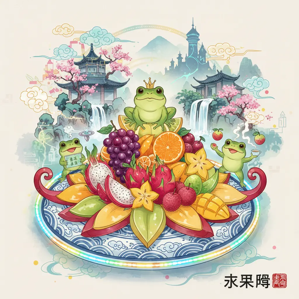 水果盤 - 青蛙王子水果盤