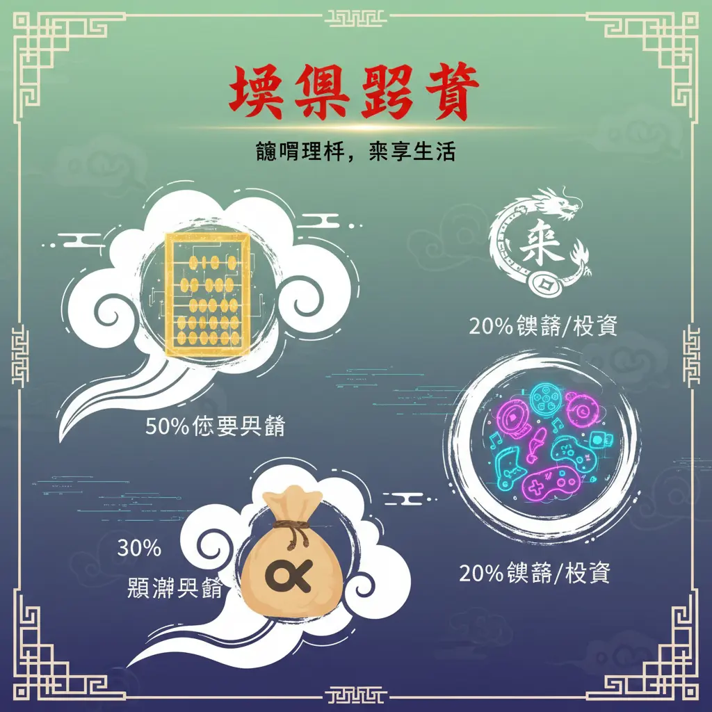 娛樂預算 - 50-30-20儲蓄法