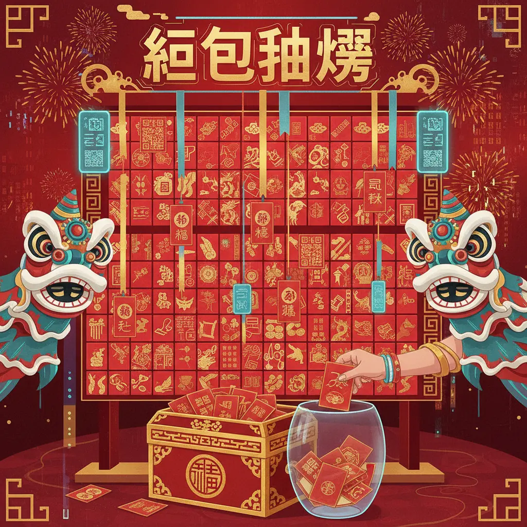 紅包抽獎 - 紅包牆