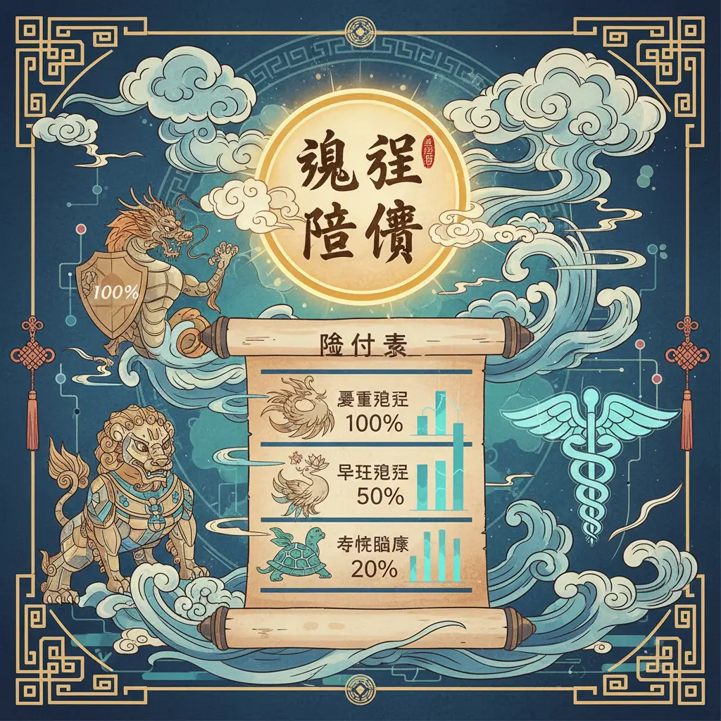 賠付表 - 危疾賠償