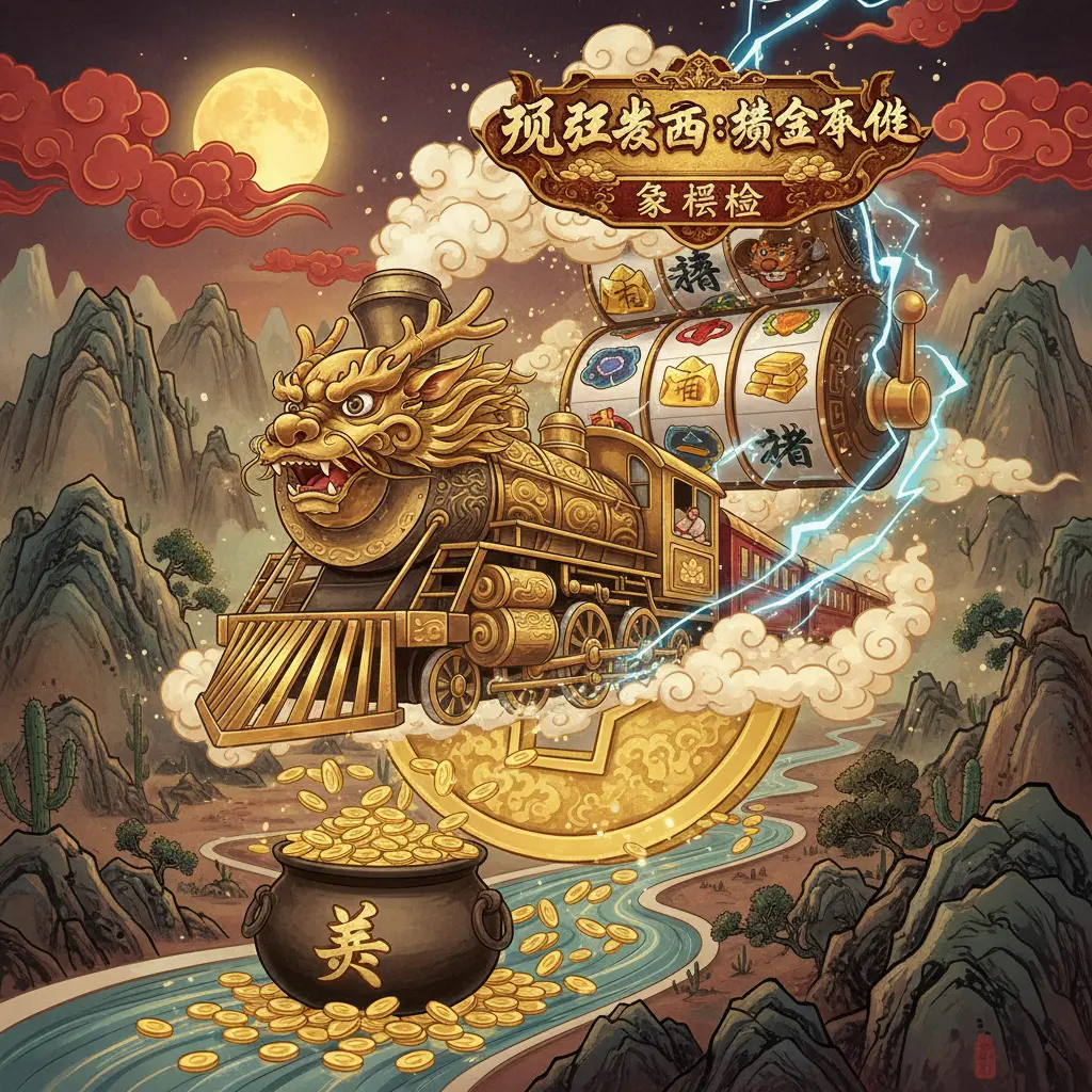 老虎機累積獎金 - 狂野西部：黃金列車