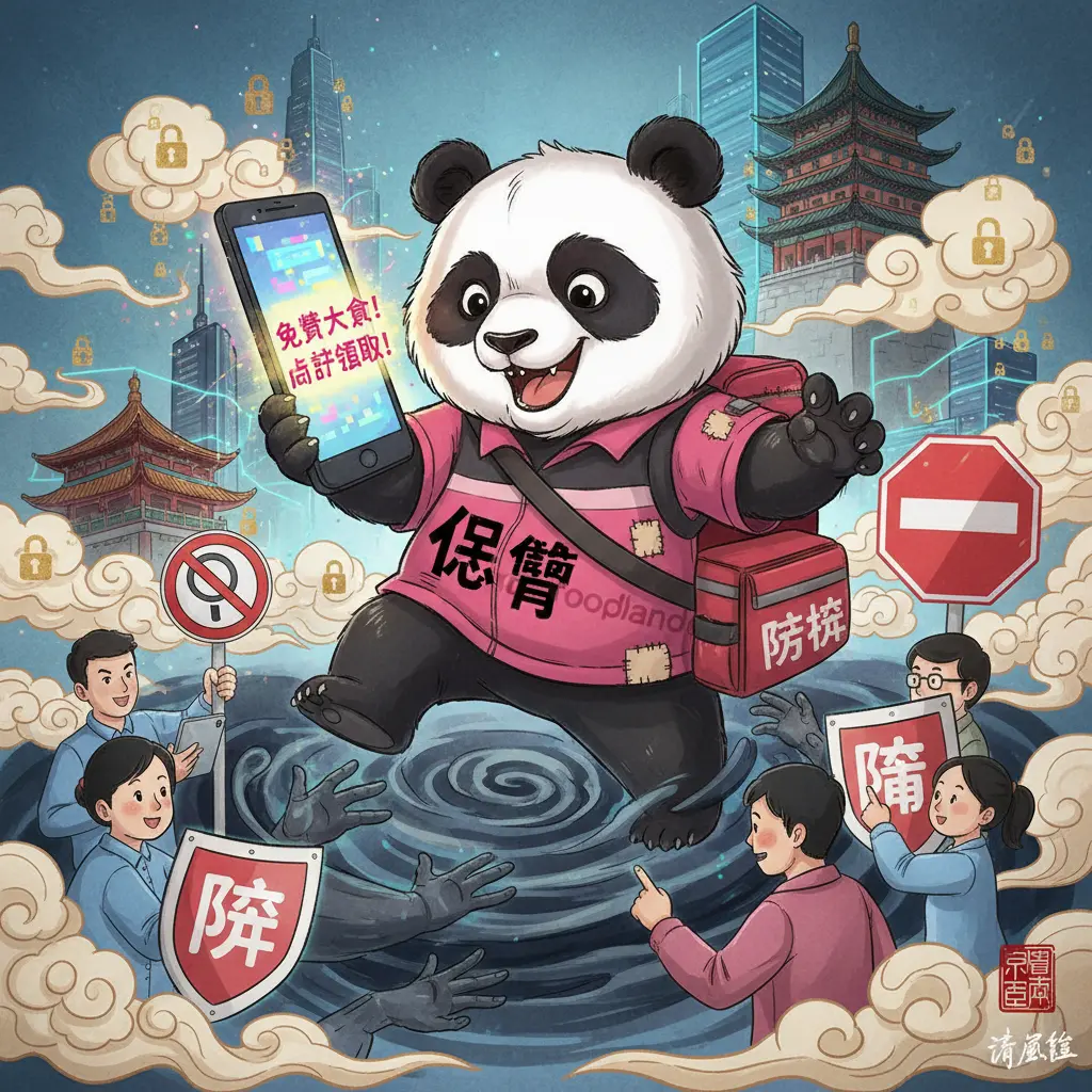 詐騙預防 - 假冒foodpanda