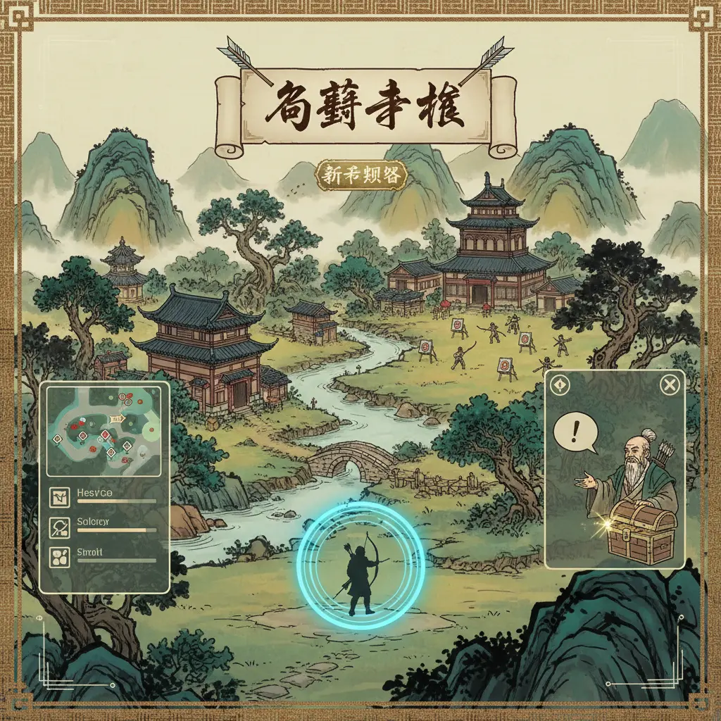 新手攻略 - 弓箭手村