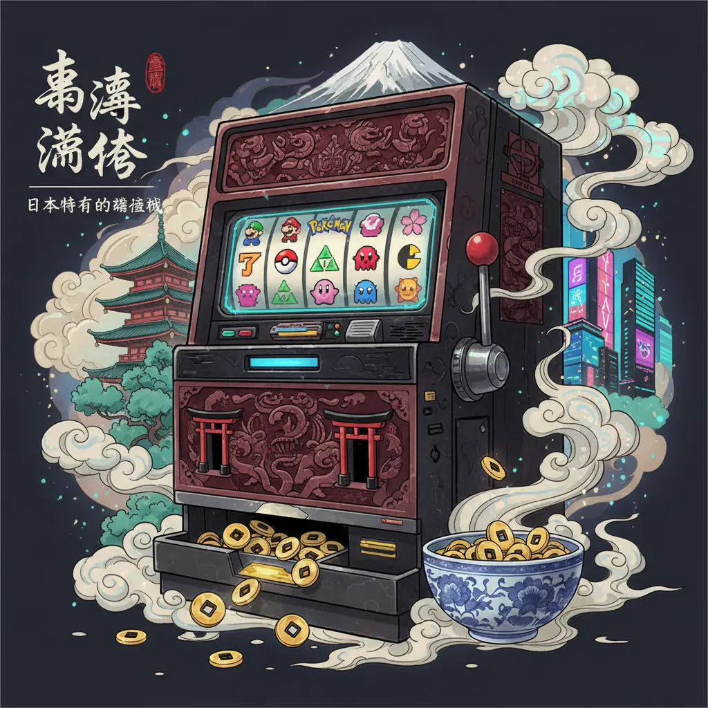吃角子老虎 - 日本特有的遊戲機