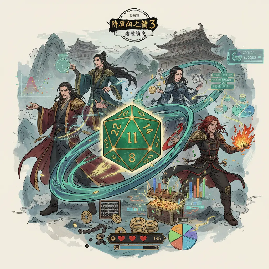 遊戲機率 - 柏德之門3