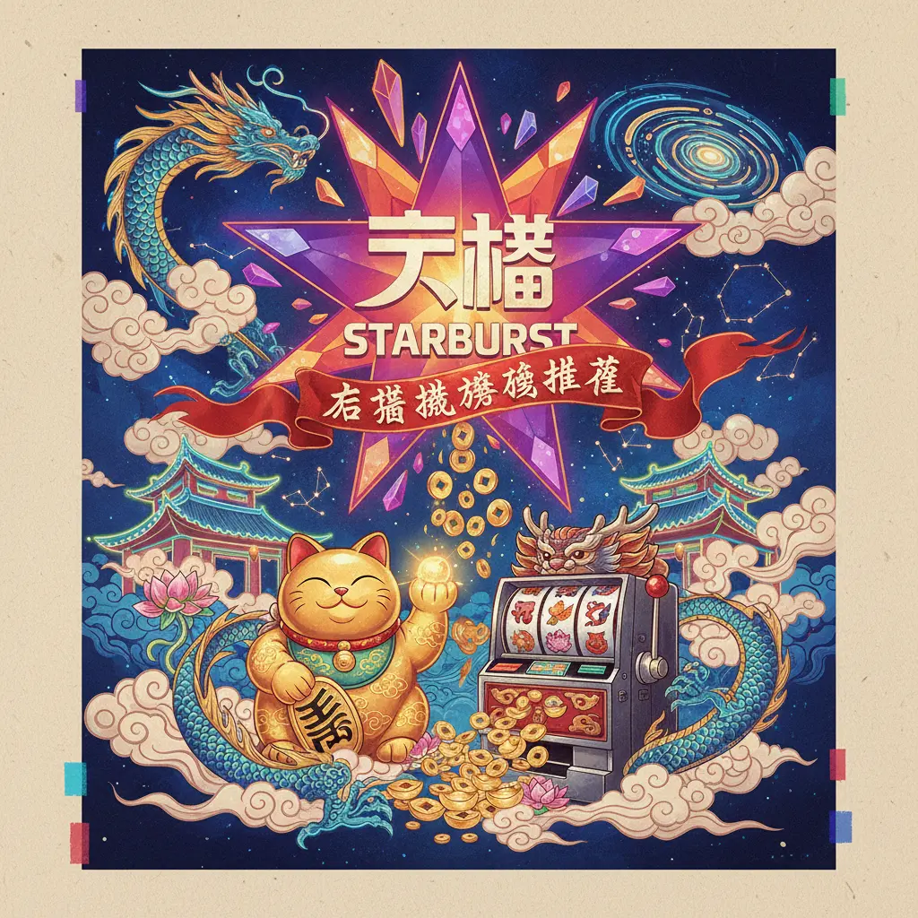 老虎機遊戲推薦 - Starburst