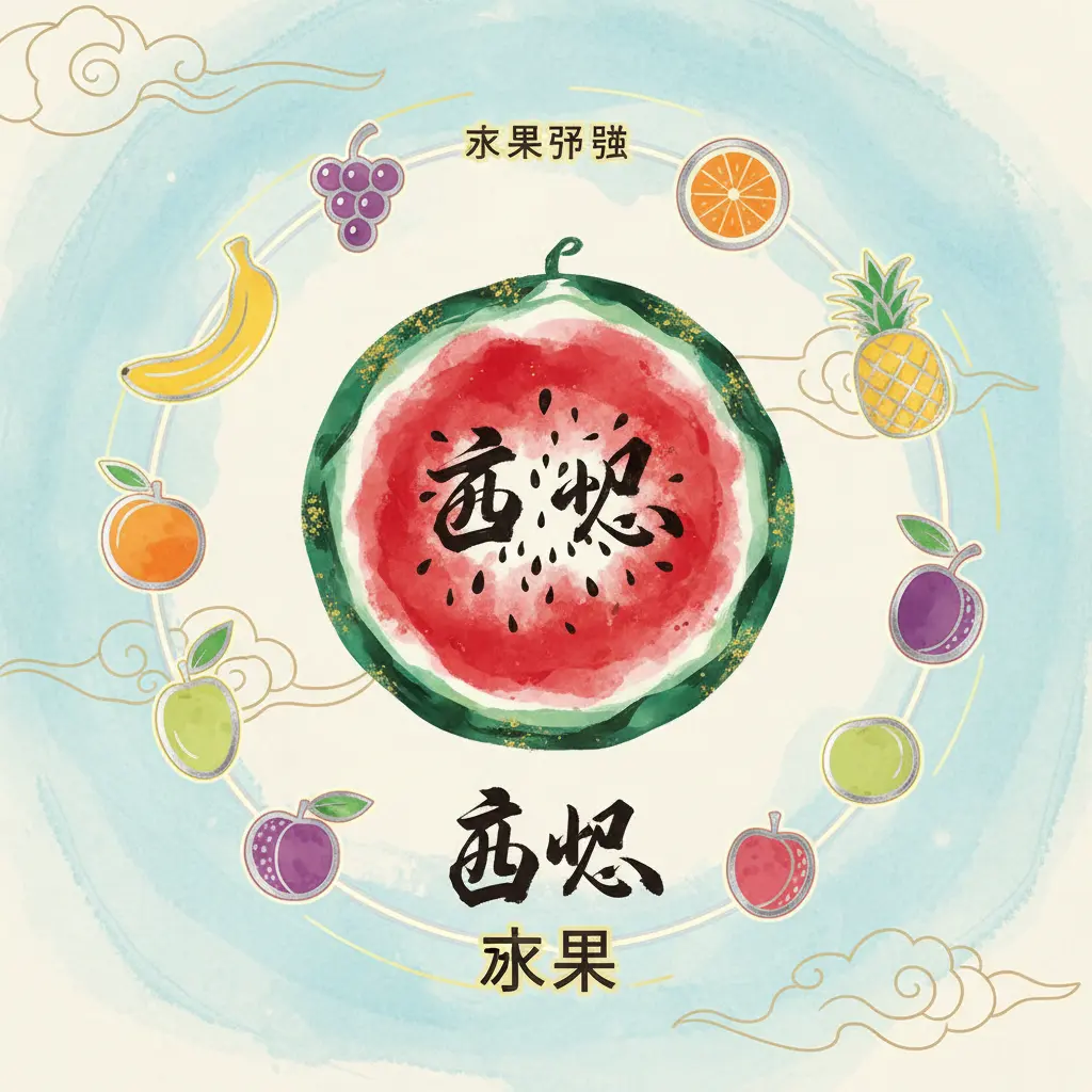 水果符號 - 西瓜