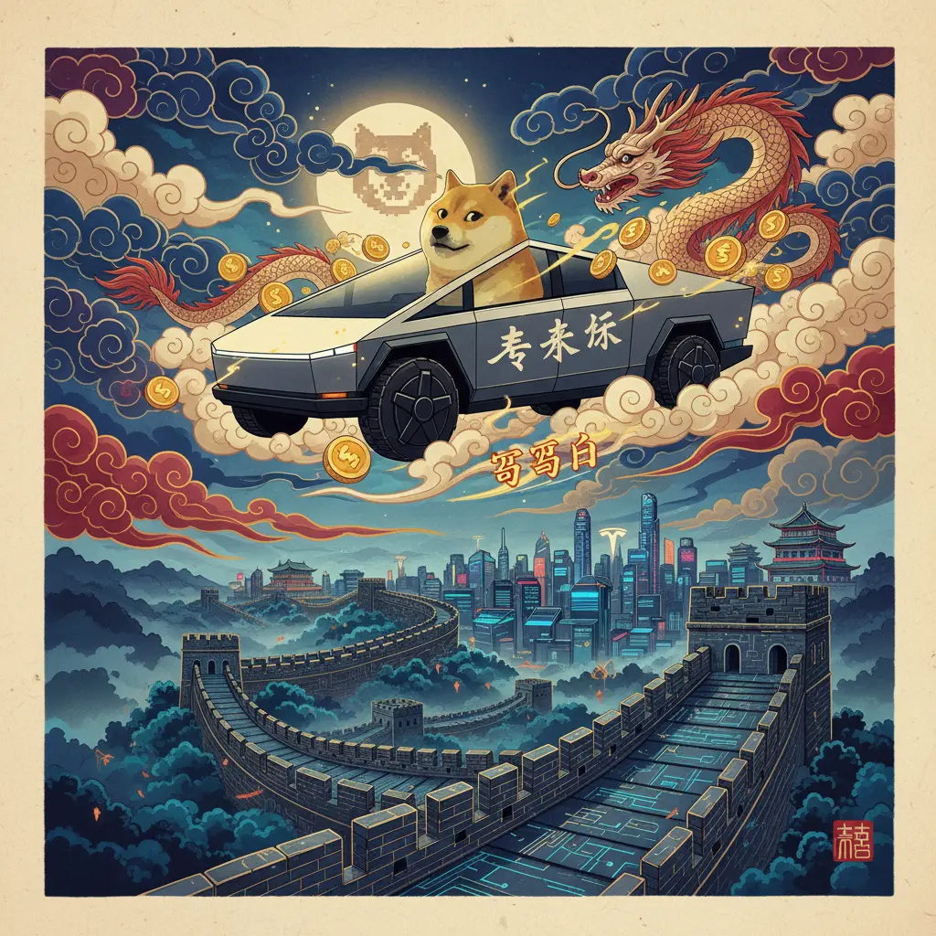 Dogecoin - 特斯拉