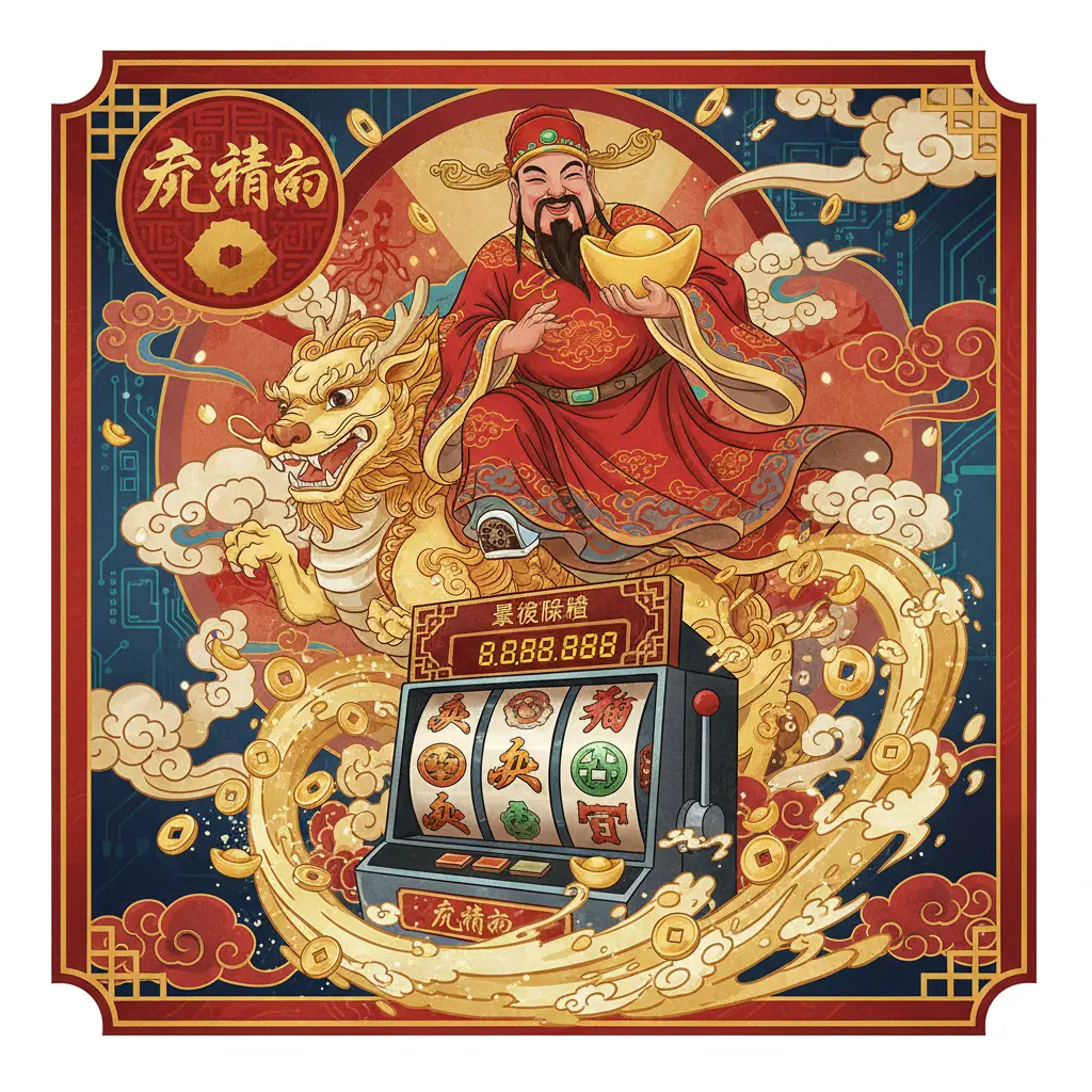 老虎機累積獎金 - 財神到