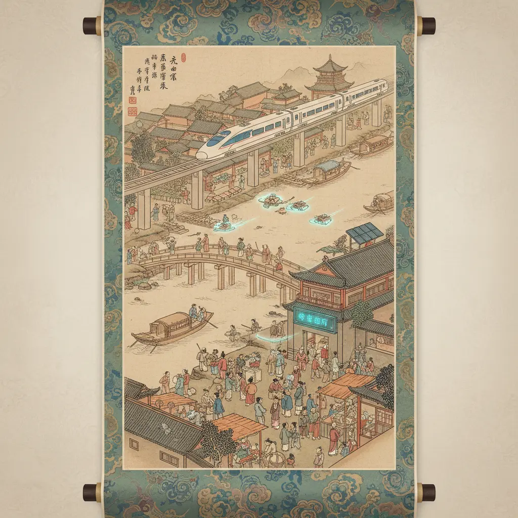 卷軸 - 清明上河圖