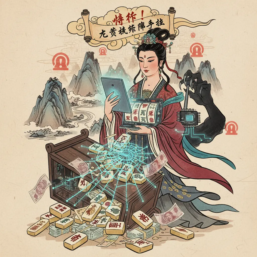 老虎機詐騙手法 - 麻將遊戲