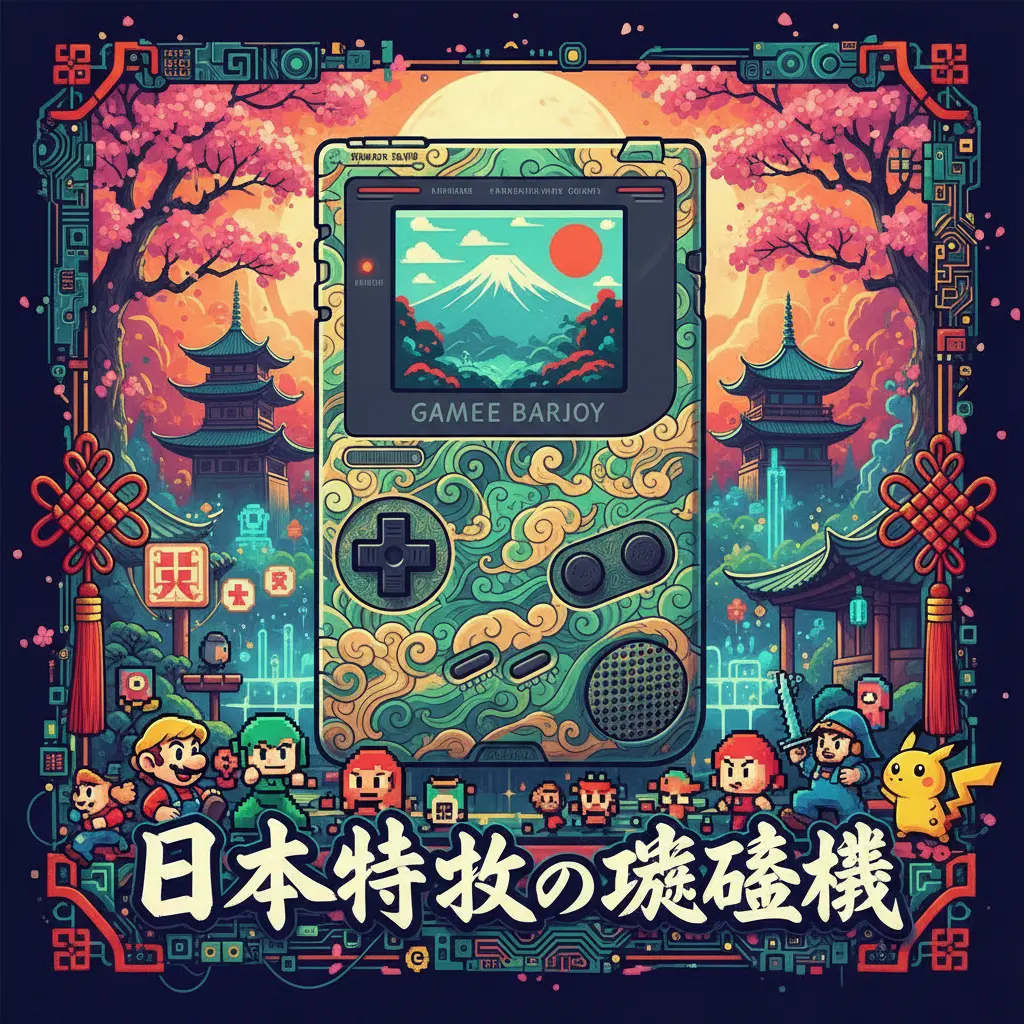 日本特有的遊戲機 - GAME