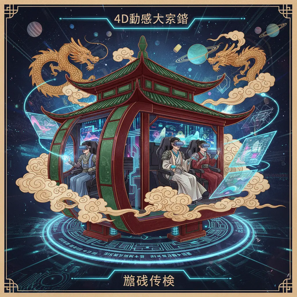 遊戲體驗 - 4D動感太空艙