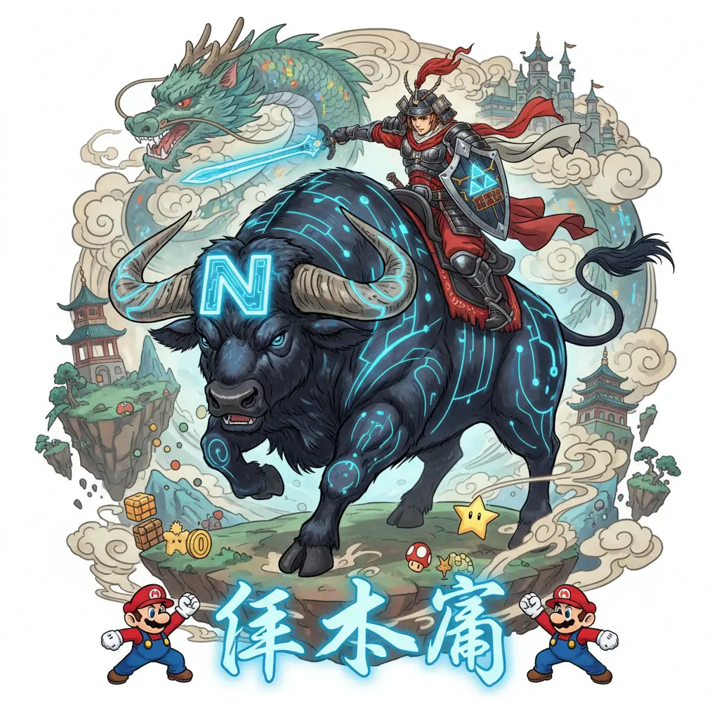 瘋狂野牛 - 任天堂