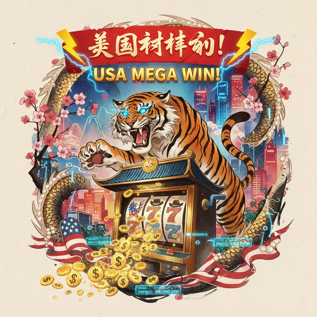 老虎機中獎 - 美國