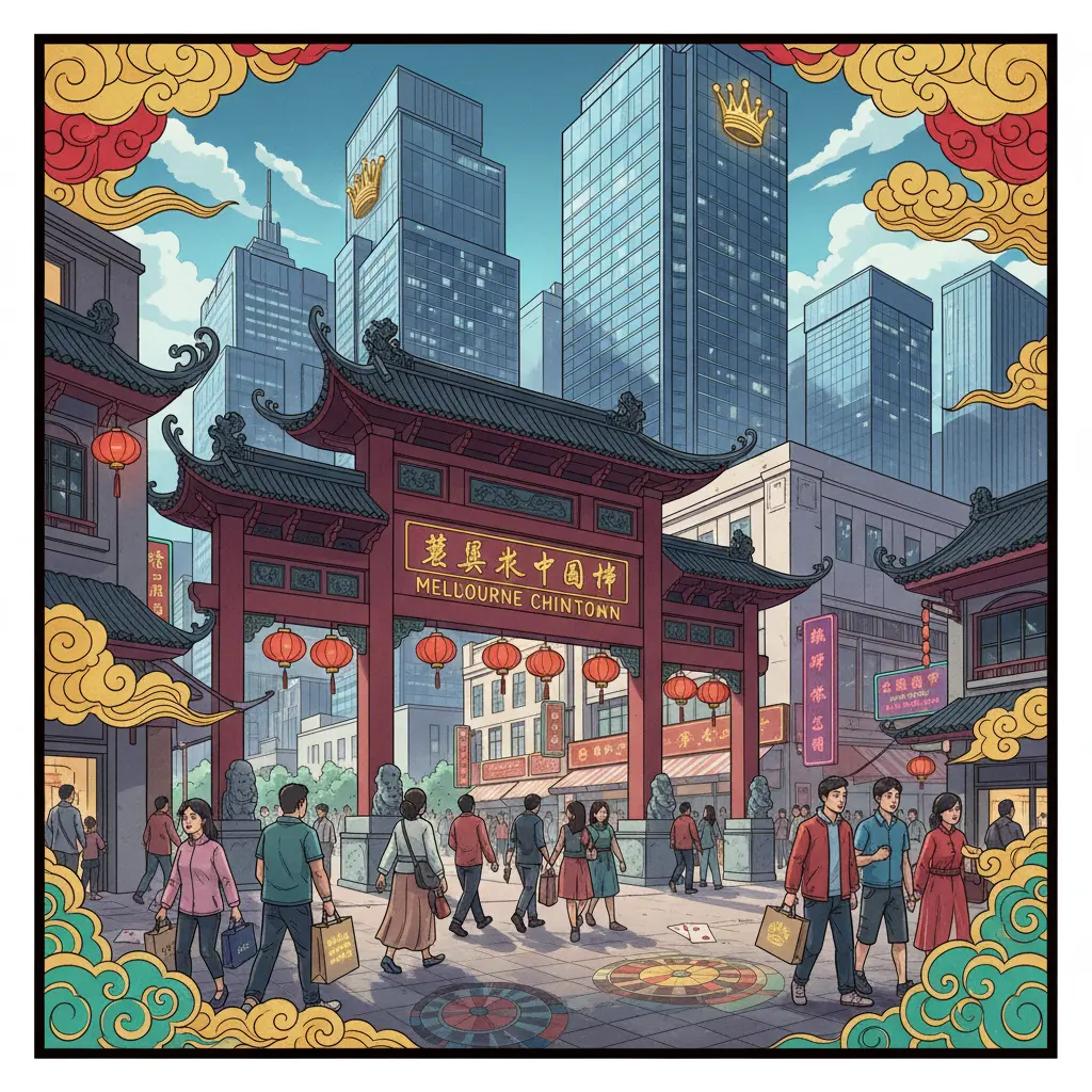 墨爾本皇冠賭場 - 中國城