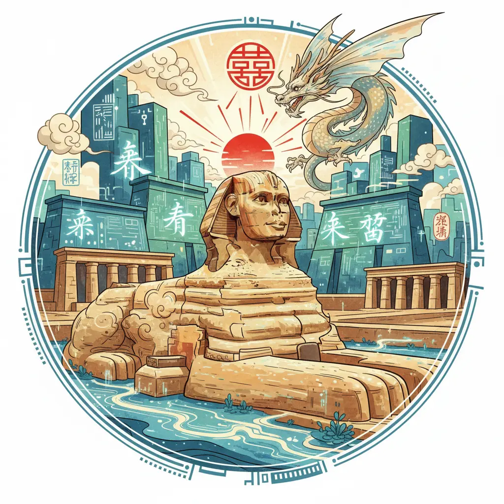 樂蜀 - 獅身人面像