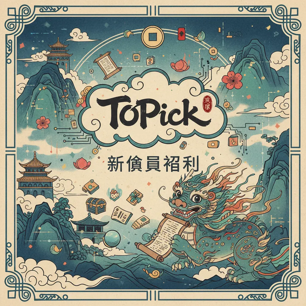 新會員福利 - TOPick