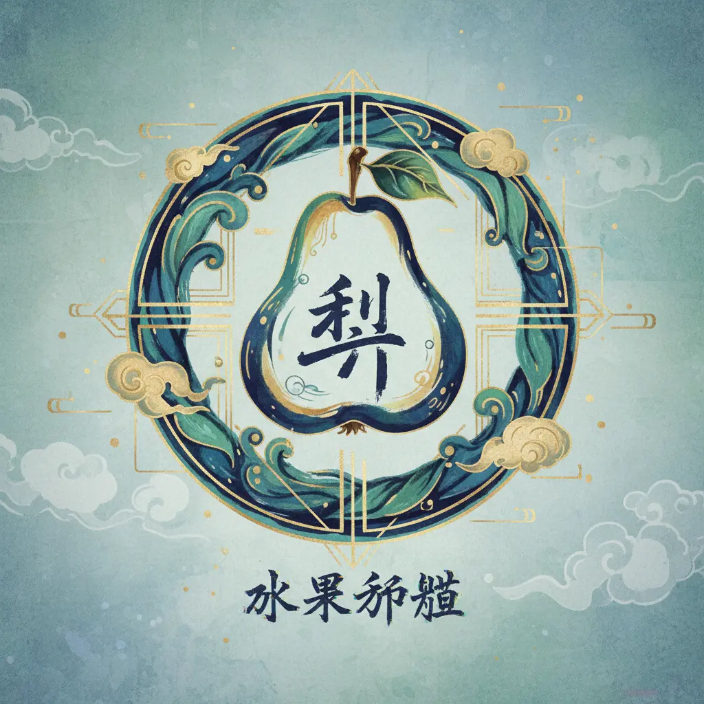 水果符號 - 梨子