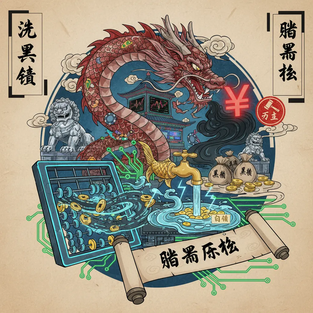 賭博法律 - 洗黑錢