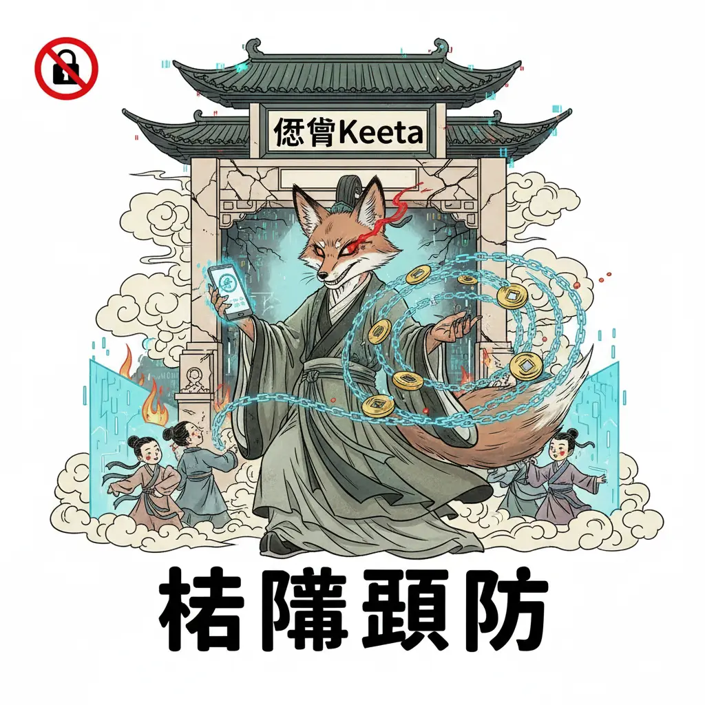 詐騙預防 - 假冒Keeta