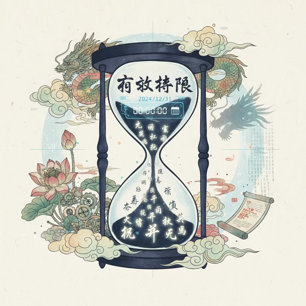 有效期限 - expiration