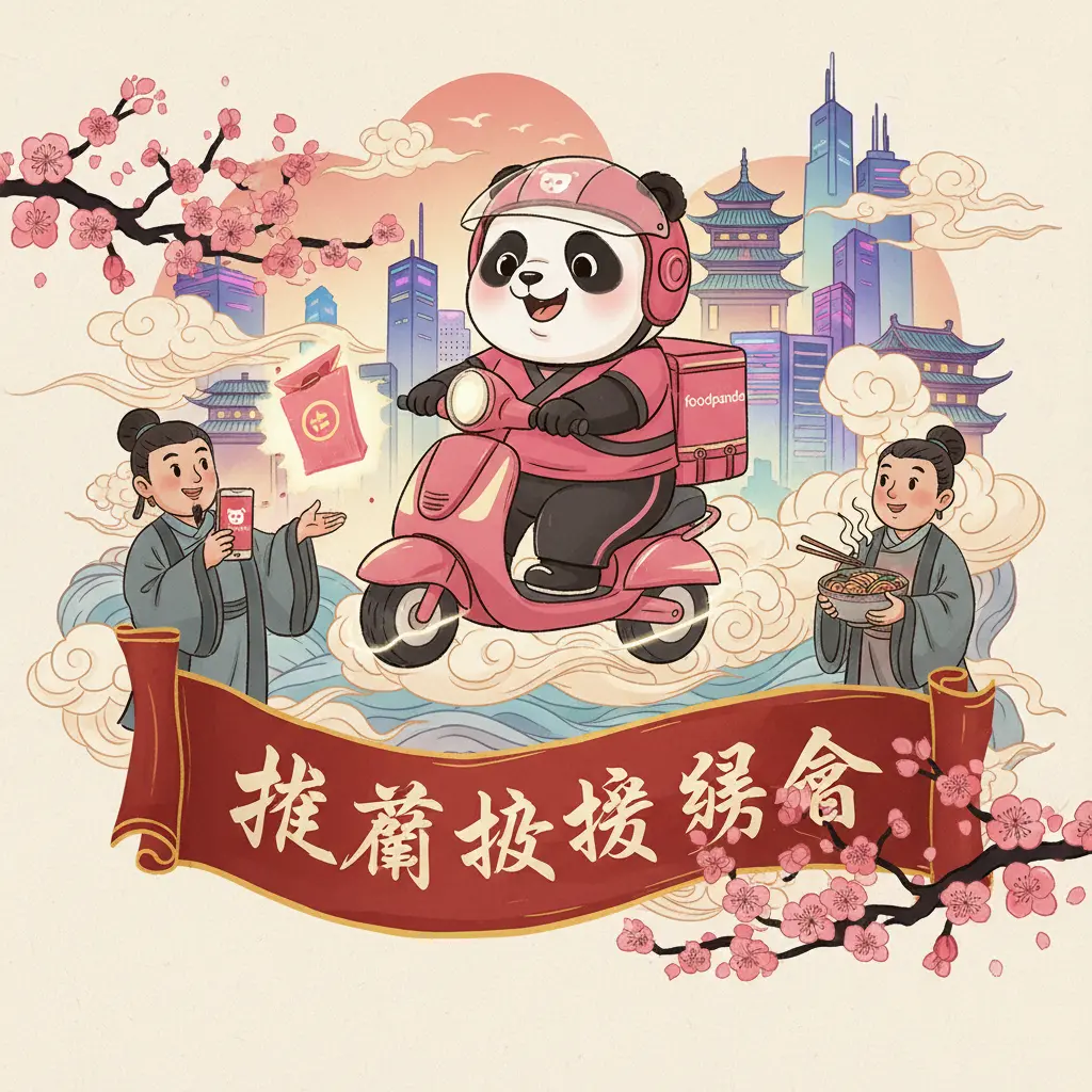 推薦好友獎金 - foodpanda