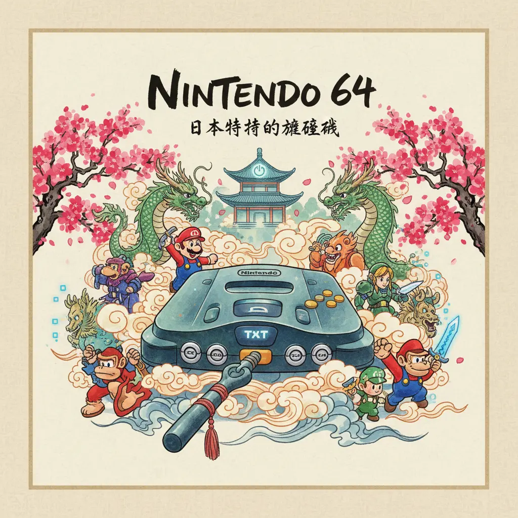 日本特有的遊戲機 - NINTENDO