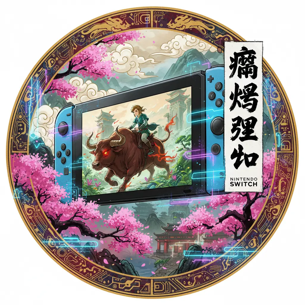 瘋狂野牛 - Nintendo