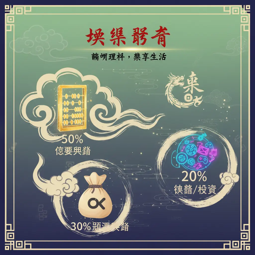 娛樂預算 - 50-30-20儲蓄法
