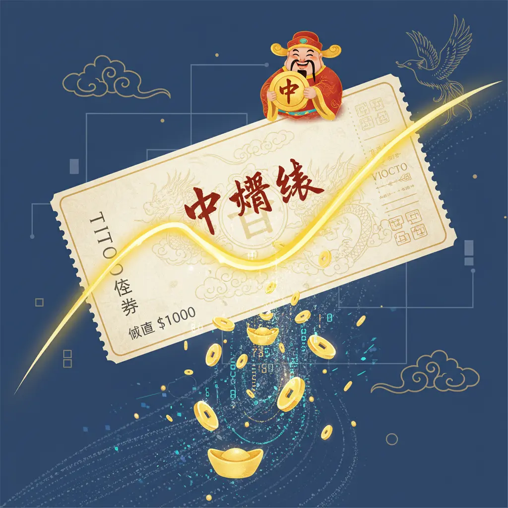 TITO代金券 - 中獎線