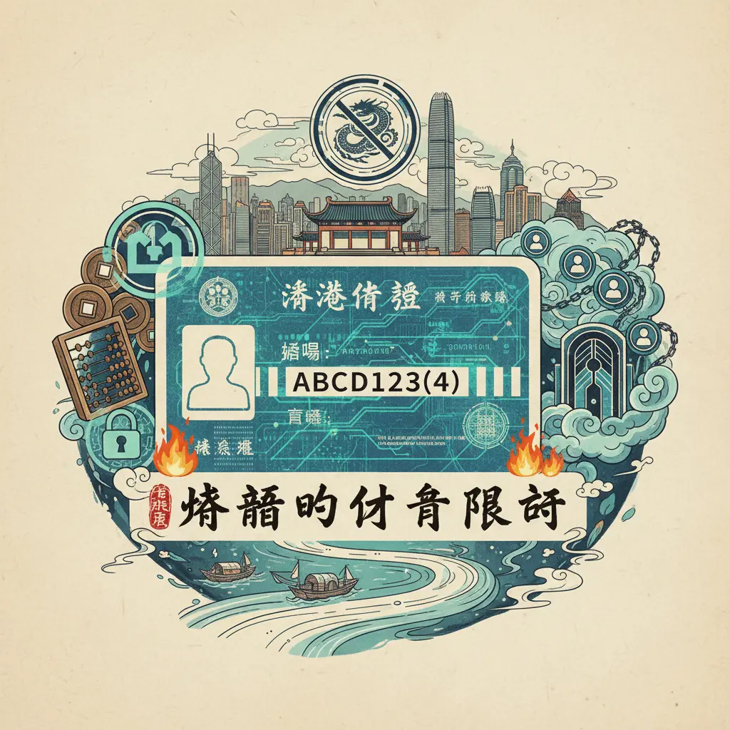 帳號與身份限制 - 香港身份證號碼