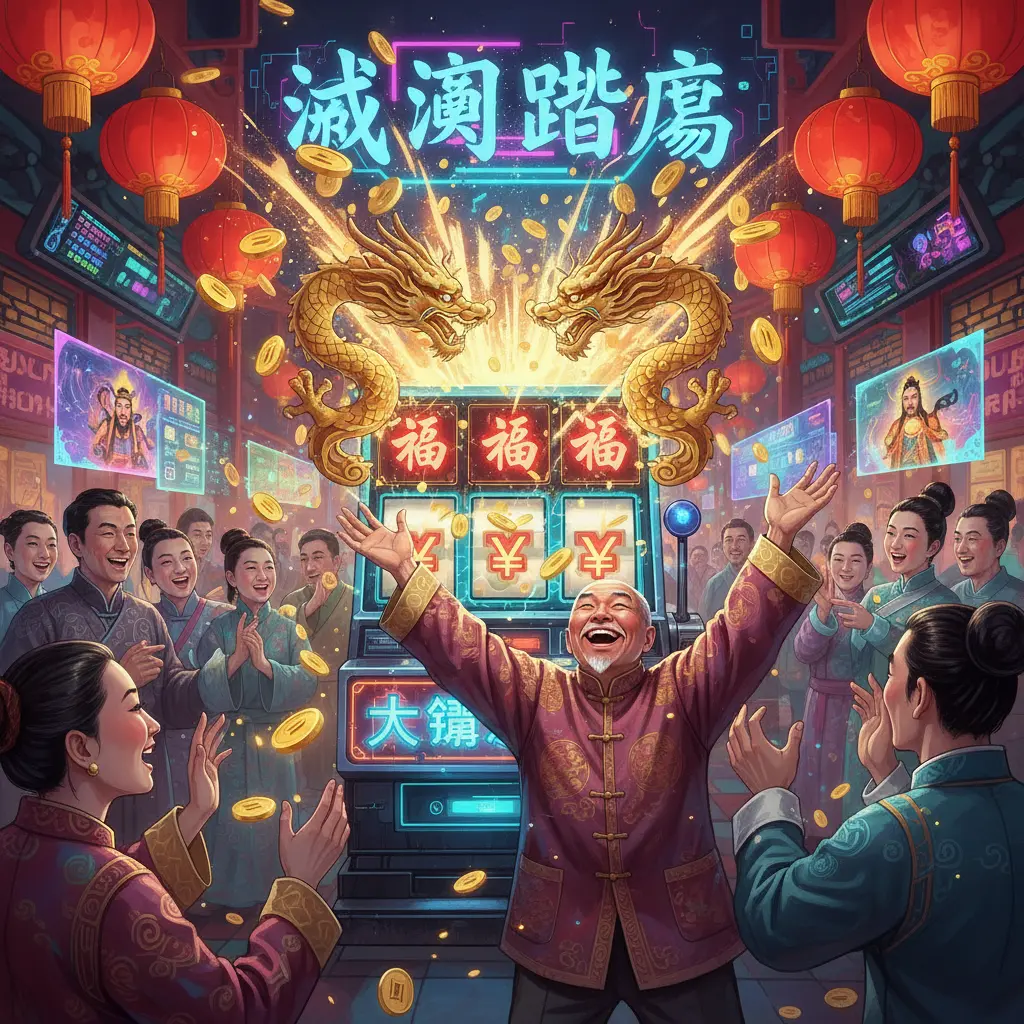 老虎機中獎 - 賭場