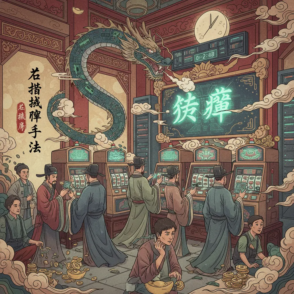 老虎機詐騙手法 - 老虎機房