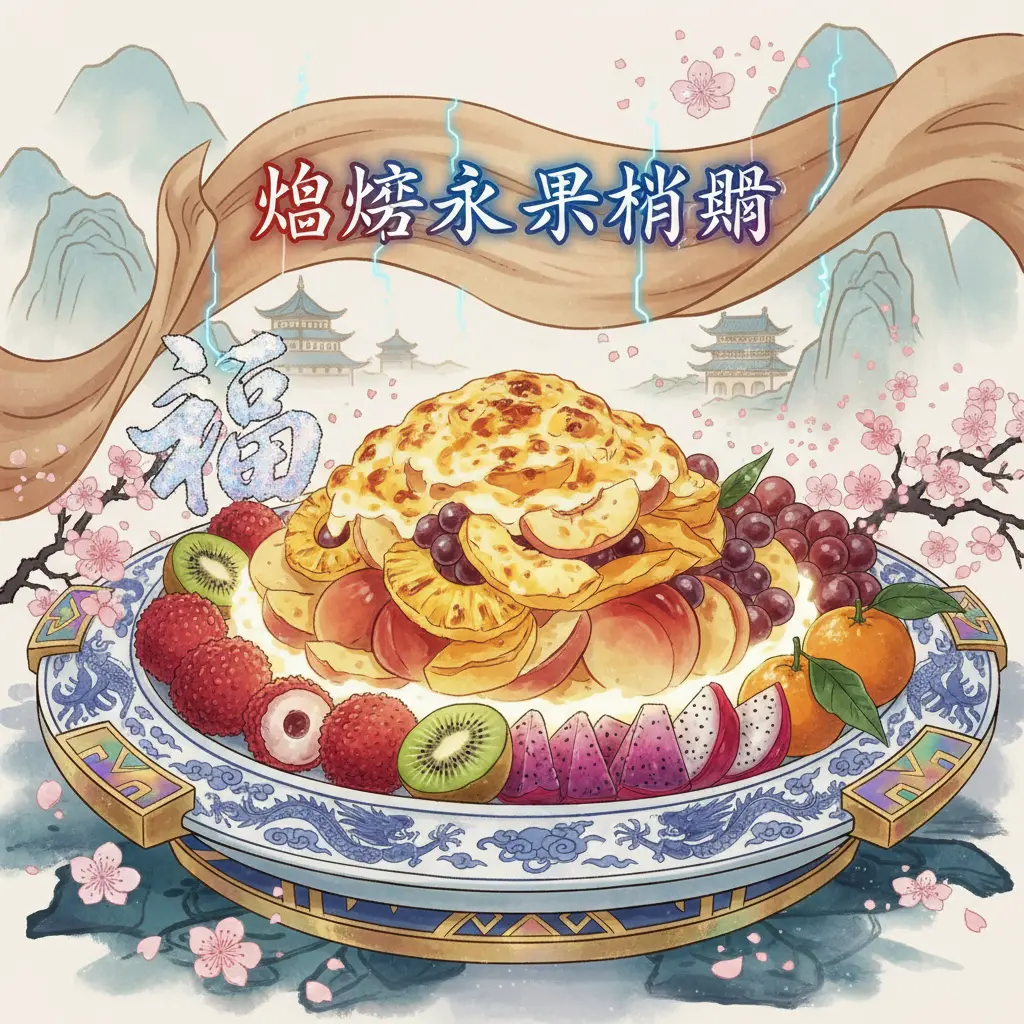 水果盤 - 焗烤水果拼盤