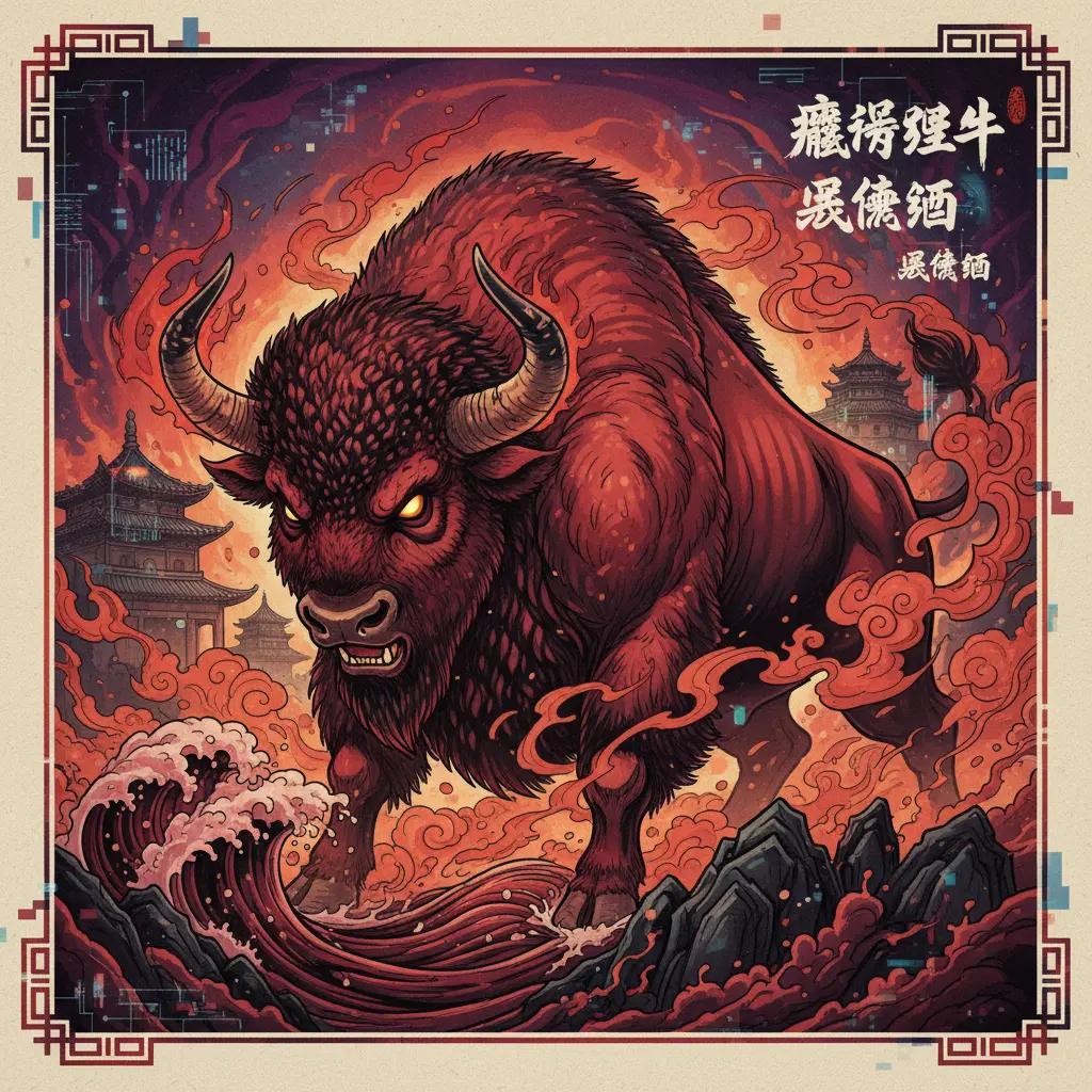 瘋狂野牛 - 瘋狂野牛(惡魔酒紅