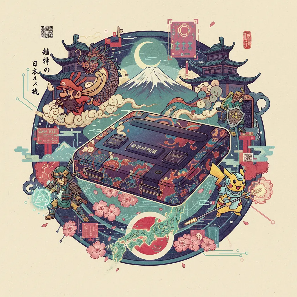 日本特有的遊戲機 - 超級任天堂