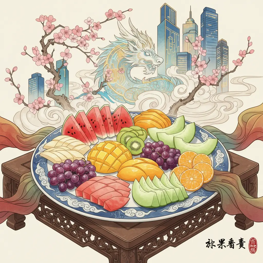 水果盤 - 水果切盤