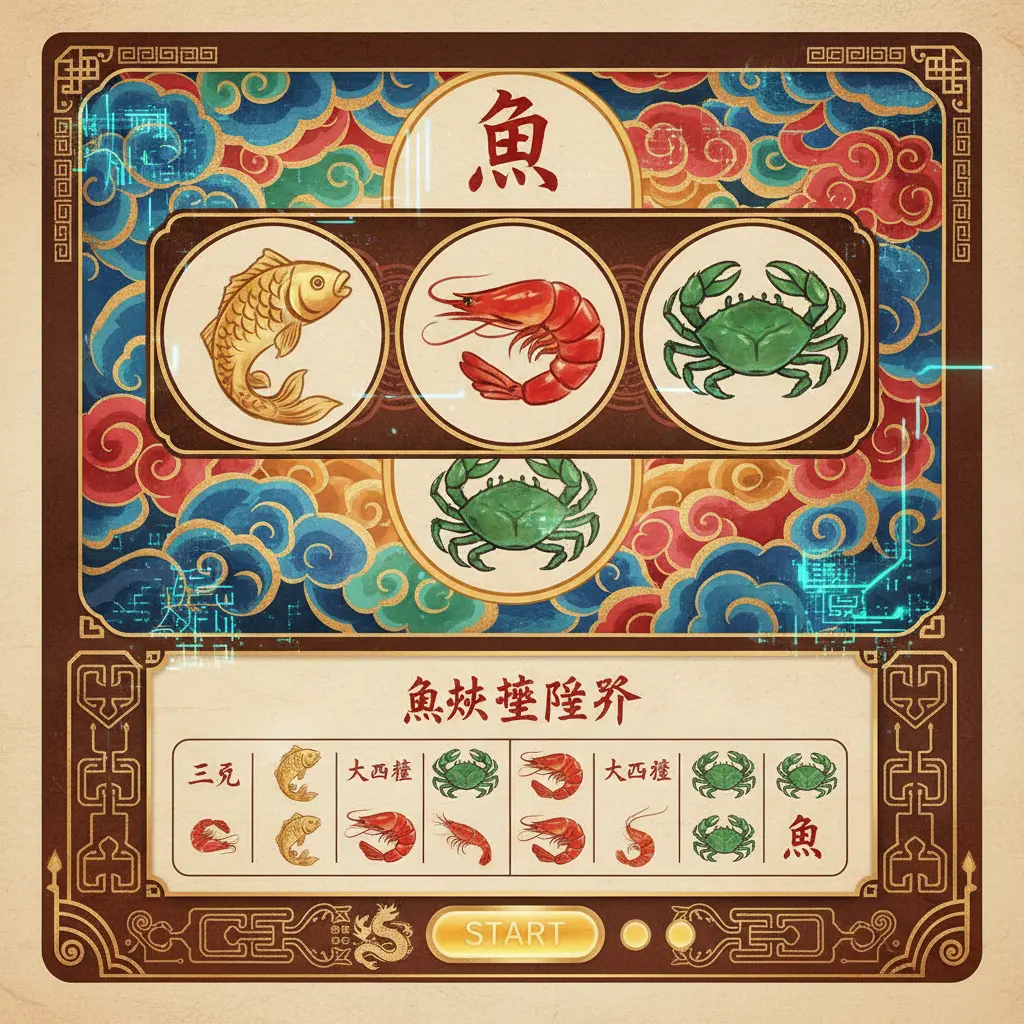 老虎機賠率 - 魚蝦蟹