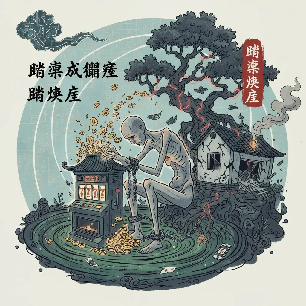 賭博危害 - 賭博成癮症