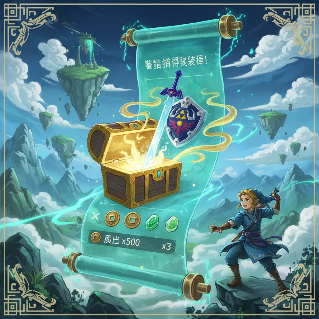 遊戲獎勵 - 塞爾達荒野之息