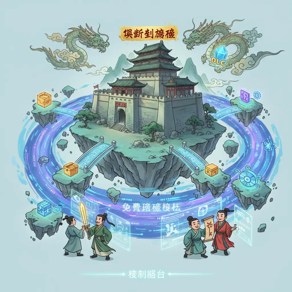 免費遊戲機制 - 買斷制遊戲