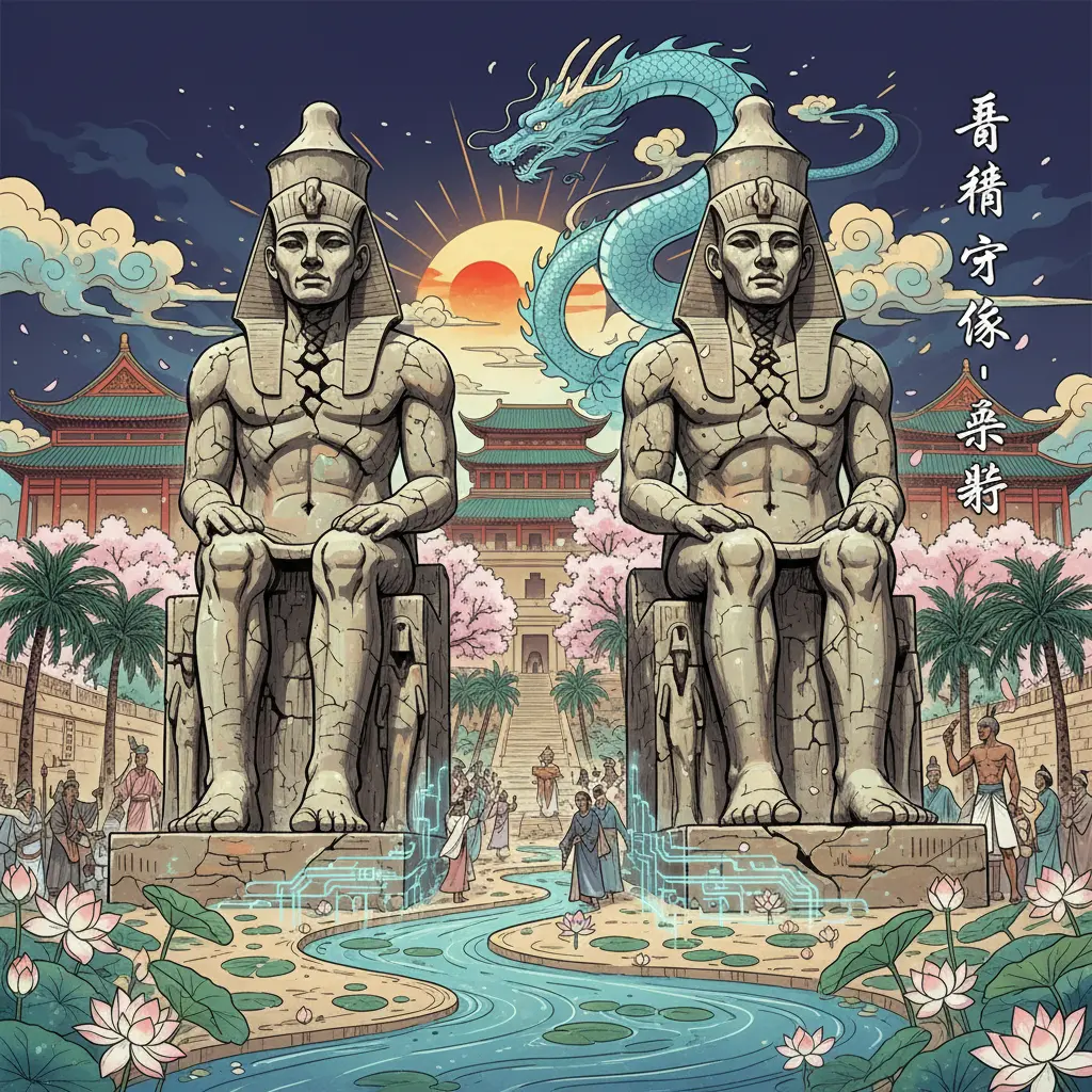 樂蜀 - 孟農巨像