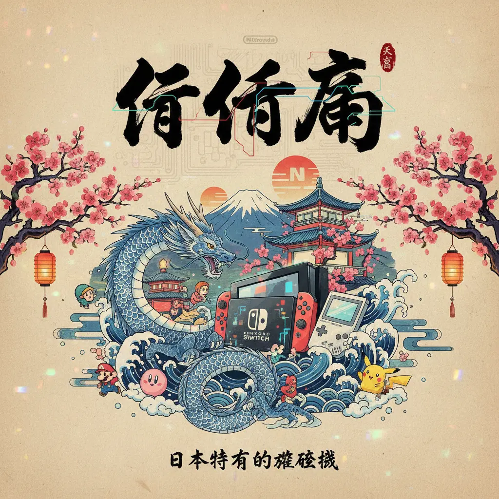 日本特有的遊戲機 - 任天堂