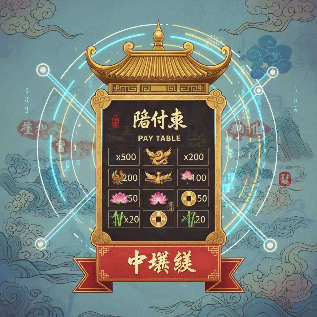 Paylines中獎線 - Table